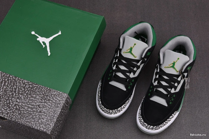 Cheap BK air jordan “pine ct8532-030 3 green” 1129